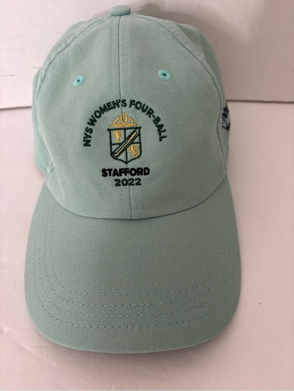 Mint Green Women's Embroidered Baseball Cap - Stafford 2022